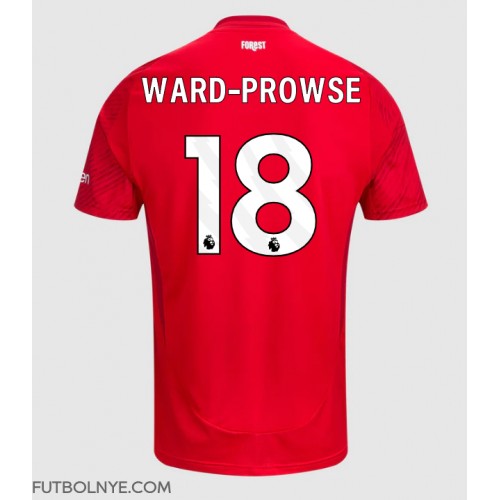 Camiseta Nottingham Forest James Ward-Prowse #18 Primera Equipación 2024-25 manga corta